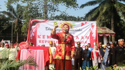 BOGOR, NovaFakta.com – Upacara peringatan Hari Ulang Tahun (HUT) ke-81 Republik Indonesia tingkat Kecamatan Rancabungur, Kabupaten Bogor, berlangsung khidmat di Lapangan PTPN, Desa Cimulang, Senin (17/8/2026).