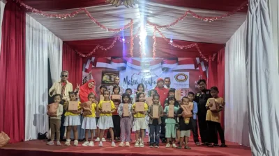 Malam Syukuran HUT RI ke-81 di Cibuluh Meriah, Warga Tampilkan Kreativitas