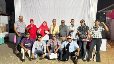 Malam Syukuran HUT RI ke-81 di Cibuluh Kota Bogor