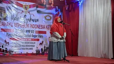 Malam Syukuran HUT RI ke-81 di Cibuluh Kota Bogor