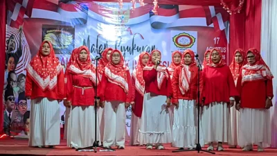 Malam Syukuran HUT RI ke-81 di Cibuluh Kota Bogor